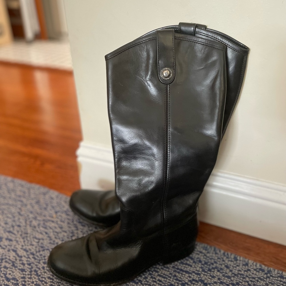 Frye Melissa Boots Black